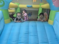 에어 바운스 놀이 했어요^..