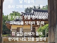 추사 고택에서