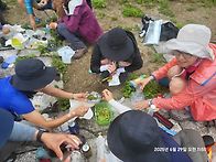 아~~오대산...