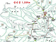 三神峰1,284m(2026년9월..