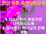 목요 공개치유집회..