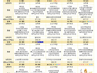 ＜4월 급&middot;간식표＞