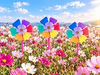 🌸코스모스 바..