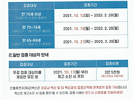 독감(인플루엔자) 접종안내