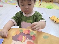 고슴도치꾸미기를 해요~