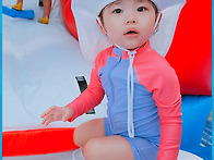 YMCA유치원 에어바운스 물..