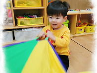 신체활동 "파라슈트와 풍선..