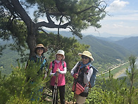 옥천 어깨산과 망덕산