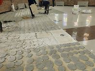 성당 바닥 공사(..