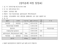 평화의길순례단 2025년8월..