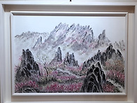 달마산 진달래