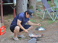 여름 가평 계곡 바베큐 번..