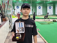 태양이 첫 라운딩