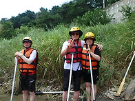 산청 경호강 래프팅 2부.