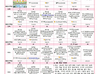 2025년 4월 식단표