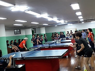 여성탁구 리그전