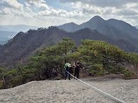 조령산 신선암봉 깃대봉 ..