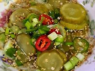 오이지 무침