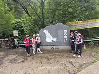 민주지산 (우중산행)