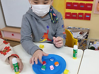 미술활동-가을 나무 꾸미기