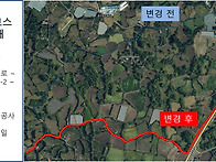 제주올레 3A코스 임시우회 안내 : 온평리 ..