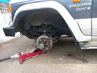 반팔 입은 입동날 디스크 ..