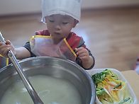 백김치를 만들었어요&#65308;아침..