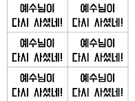 11주 죽음에서 살아나신 ..