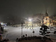 행정공소 25년 첫 눈 아름..