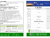 20261011 교회주보