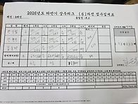 8월24일 상주리그 결과