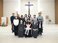 부활대축일 세례식 단체사진
