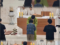 '26성탄세례반 받아들이는 예식