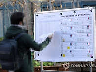 '마스크 중무장' 7급 공무..