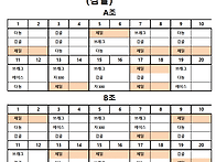 7월 12일 일요일 2인조 본선(감골) 조,레..