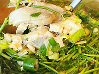 영암 월출산 정기산행 하산음식