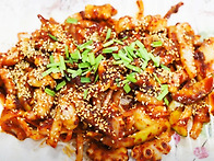 통영 사량도 정기산행 하산 음식