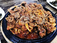 고창 선운산 정기산행 하산음식