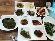 고창 선운산 정기산행 하산음식