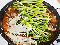 부안 쇠뿔바위봉 정기산행 하산 음식