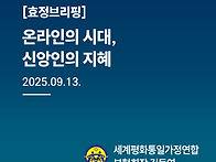 효정브리핑 0913_온라인의..