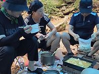 수락산순화궁계곡 수제비~..