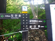 제121차 정기산행(경남 하동 삼신봉 ~ 남..
