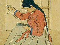 ＜바늘땀이 시가 ..