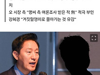 오세훈 측 재력가, 강혜경..