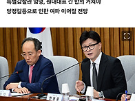 한동훈&#183;추경호 특별감찰관..