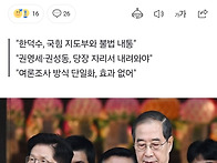 김문수 측근 차명진 "한덕..