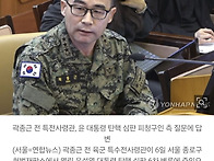 특전사 참모장 "곽종근, ..