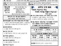 연중 제20주일 주보