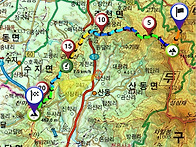 견두지맥1(분기점-둔산재)